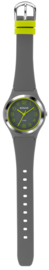 Sinar XB-48-1 analoog tiener horloge 36 mm 100 meter grijs/ groen