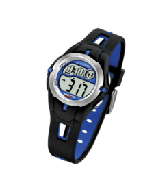 Calypso K5506/3 digitaal tiener horloge 34 mm 100 meter zwart/ blauw