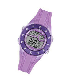 Tekday 653964 digitaal tiener horloge 35 mm 100 meter paars