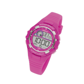 Nowley 8-6241-0-5 digitaal tiener horloge 38 mm 100 meter roze