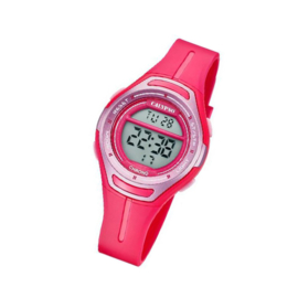 Calypso K5727/5 digitaal tiener horloge 34 mm 100 meter roze