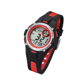 Calypso K5558/5 digitaal tiener horloge 36 mm 100 meter zwart/ rood