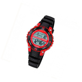 Calypso K5684/6 digitaal tiener horloge 37 mm 100 meter zwart/ rood