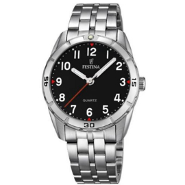 Festina F16907/3 tiener horloge 33 mm 50 meter zwart