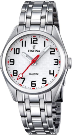 Festina F16903/1 tiener horloge 31 mm 50 meter wit