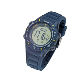 Sinar XR-12-2 digitaal tiener horloge 40 mm 100 meter blauw