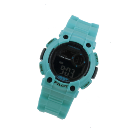 Coolwatch CW.275 digitaal tiener horloge 35 mm 100 meter blauw