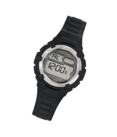 Tekday 653799 digitaal tiener horloge 34 mm 100 meter zwart/ grijs