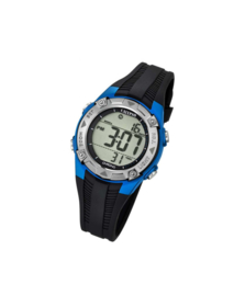 Calypso K5685/5 digitaal tiener horloge 37 mm 100 meter zwart/ blauw