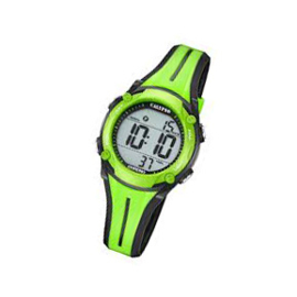 Calypso K5682/A digitaal tiener horloge 34 mm 100 meter groen/ zwart