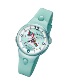 Calypso K5784/5 analoog unicorn horloge 34 mm 100 meter turquoise