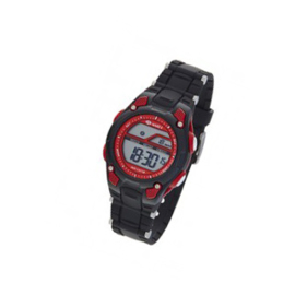 Marea B44097/1 digitaal tiener horloge 36 mm 50 meter zwart/ rood