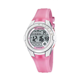 Calypso K5571/2 digitaal tiener horloge 38 mm 100 meter roze