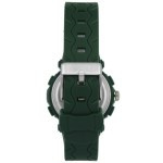 Coolwatch CW.273 analoog/ digitaal tiener horloge 36 mm 50 meter groen/ zilverkleur