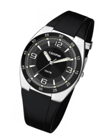 Calypso K5753/3 analoog tiener horloge 40 mm 100 meter zwart