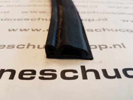 Schüco beglazingsrubber 9/10 mm rood - 284841  - per m1