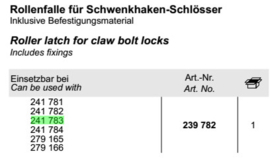 Schuco rolneus dagschoot  - 239782