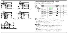 Schuco scharnier voor diverse profieltypes - binnendraaiende deur - 239663