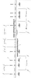 Schuco schuifdeurvergrendeling 4 punt slot  -268499