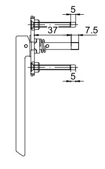 Schuco greep tvb vouwwand - 269190