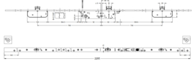 Schuco antipaniek meerpuntslot Interlock  B 36.5 LS 279519 / RS 279520