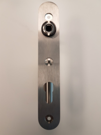 Schüco schuifdeurgreep RVS/Inox 247959