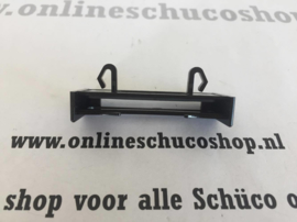 Schüco houder voor aluminium waterkapje - zwart 238183 / RAL9010 238184 / RAL 9016 238185 / grijs 238182