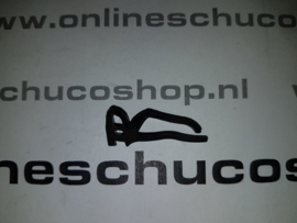 Schüco beglazingsrubber 9/10 mm rood - 284841  - per m1