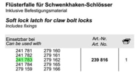 Schuco soft lock dagschoot - 239816