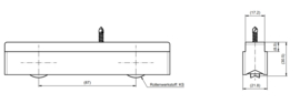 Schuco schuifdeur tandemwiel 233150 / 276735  (set van 2 st)