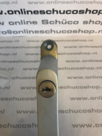 Schuco raamgreep - afsluitbaar -  269080 aluminium