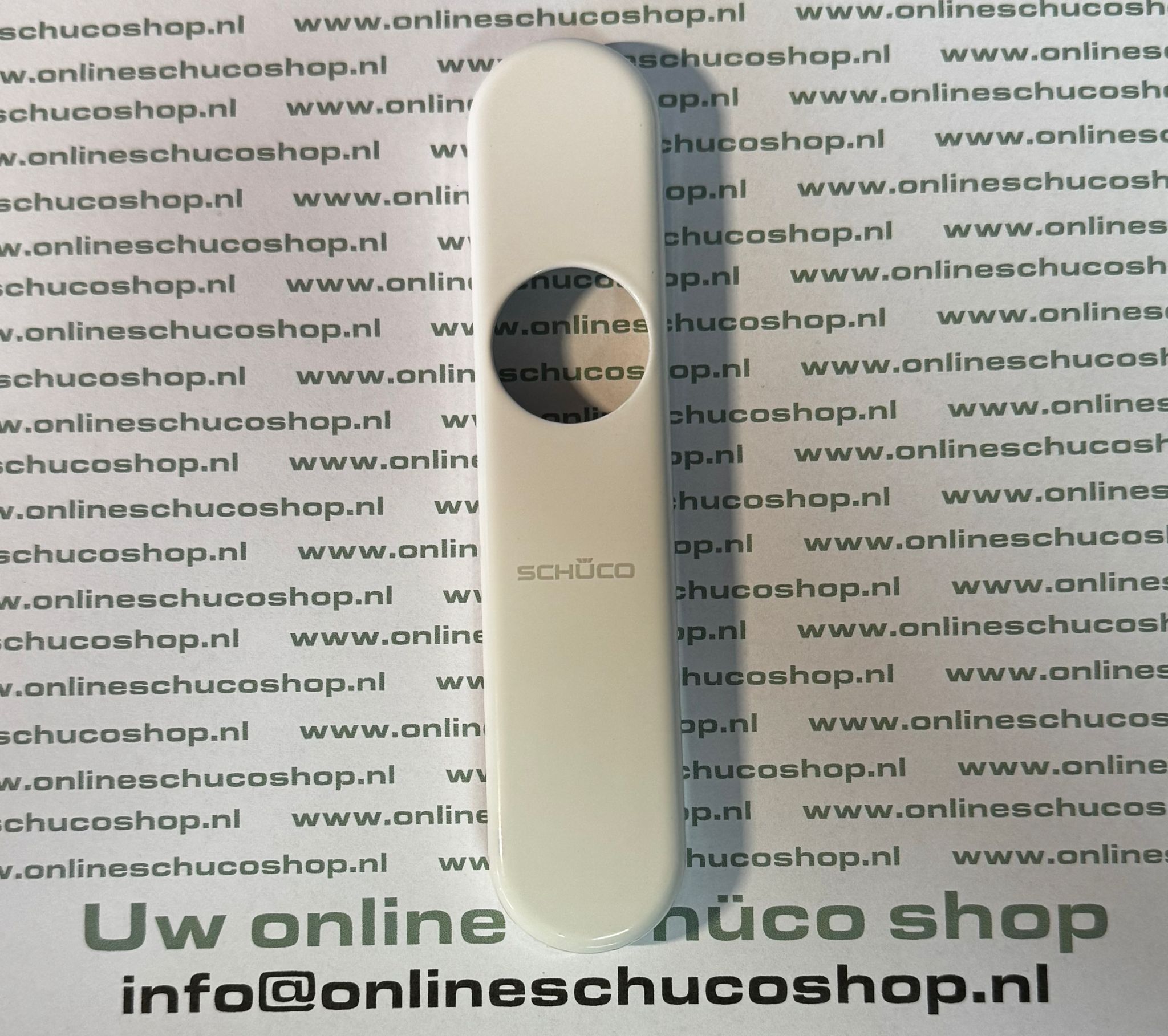 Schuco afdekplaatje zonder cilinderuitsparing - diverse kleuren