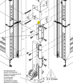 Schuco 2-delig scharnier vouwwand RC2 ASS 70 HI - 233949