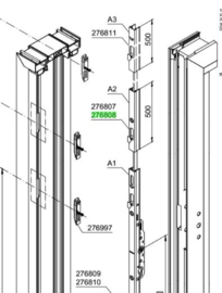 Schuco ASE 60 of 80 slot 276808