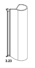 Schuco kapje VarioTec schaar - 25440300  WIT