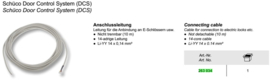 Schuco Door Control system - Kabel - 263034
