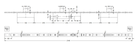 Schuco meerpuntslot  regel 34/92 - 211397