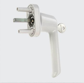 Schuco afsluitbare kruk  - 37 mm stift - Wit / Creme wit - 98050480 / 23471900