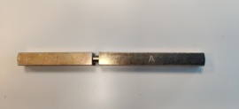 Schuco gedeelde krukstift 9 mm lengte 125 mm