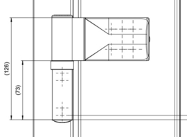 Schuco scharnier LivIng - 25843900