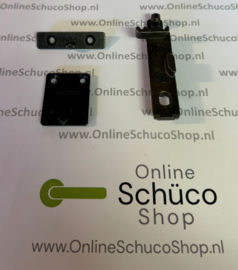 Schüco kierstandhouder LS 29548800 / RS 29548900 voor kunststof kozijn Stolpraam
