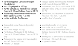 Schuco VarioTec - schaar  98050669 LS / 98050668 RS