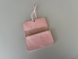 KNOT wallet - blossom leather & elastic