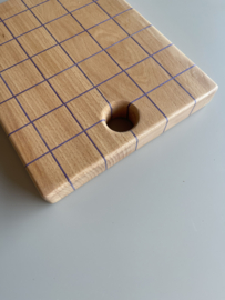 serving board 29 - purple grid