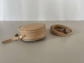 belt bag MACARON - nut leather