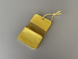 KNOT wallet mini - dandelion leather