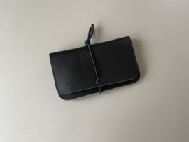 KNOT wallet - black leather