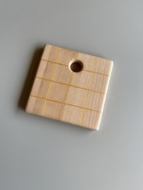 serving board 15,5 - yellow grid