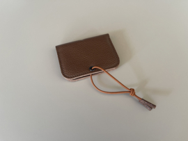 KNOT wallet mini - hazelnut leather