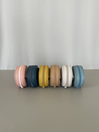 belt bag MACARON - ocean leather